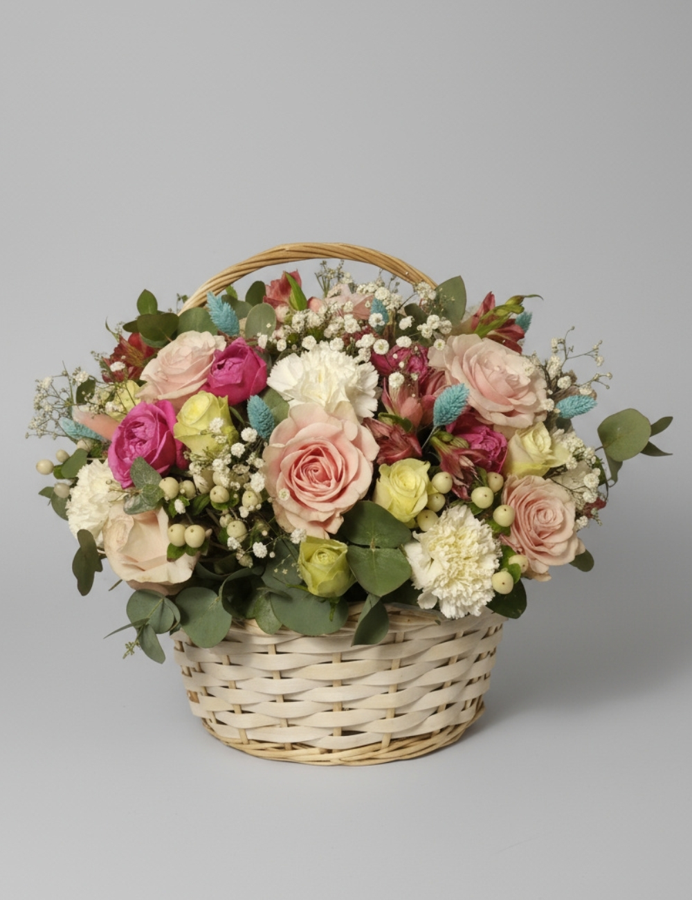 Цветы в корзине Эстет