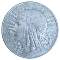 Монета 10 злотых (zlotych) 1932 год Польша