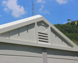 Садовый пластиковый сарай HouzBlock Comfort-3 7,5x11