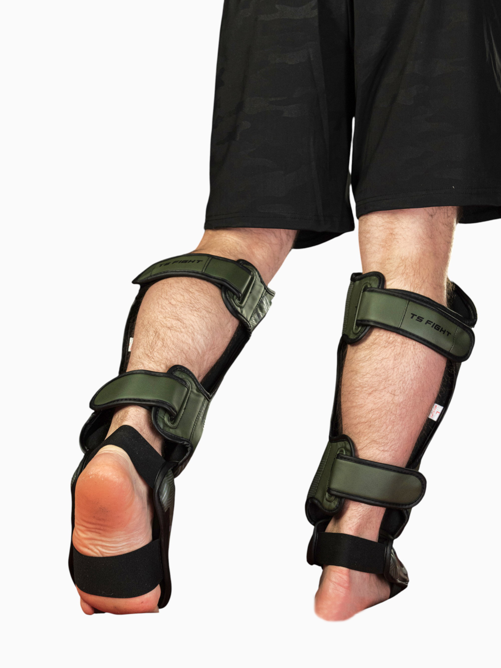 Защита голени и стопы  Tomorrow Star Warrior Green Black