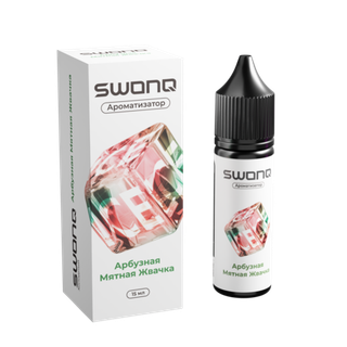 Купить Ароматизатор SWONQ Ice Cluster 15 мл - Арбузная Мятная Жвачка