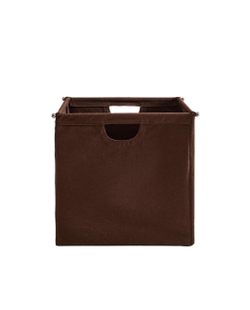 Zara Home Корзина из хлопка, цвет коричневый, 36 см