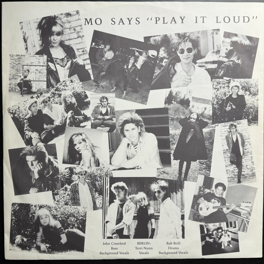 Berlin ‎– Count Three & Pray (Голландия 1986г.)