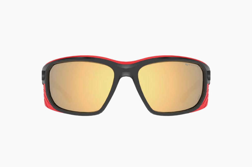 Спортивные очки Demetz Piment 2.0 / Matt Black / Matt Red Brown With Gold Mirror Cat.3