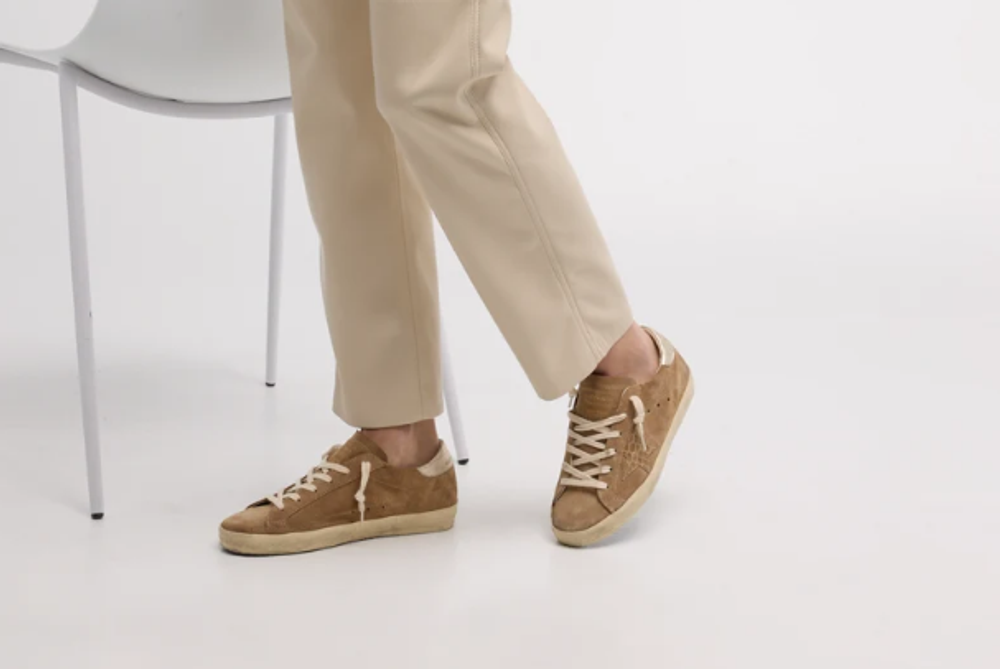 Кеды Golden Goose Superstar Mixed Leather Low-Top