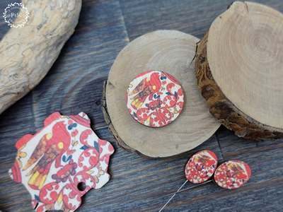 Магнит для игл "Северодвинская роспись"