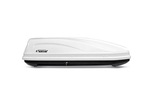 Автобокс на крышу автомобиля "ACTIVE S" (белый) / PT-Group