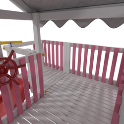 Домашний игровой комплекс ДК5Р Можга красная звезда