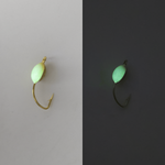 Мормышка "Подвеска" фосфорная, Золото (0.5гр, 50шт/уп)