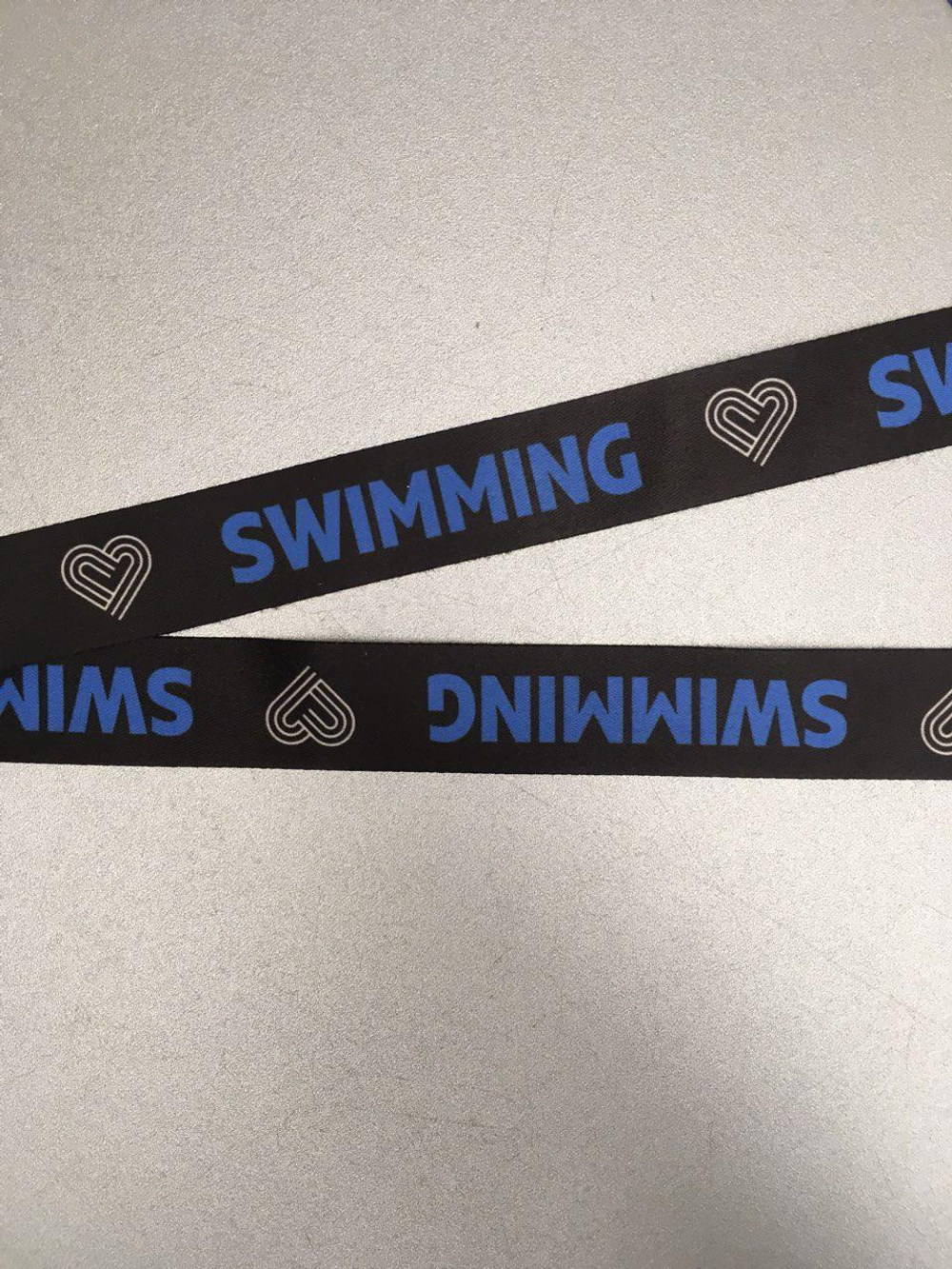 Медаль Swimming Black (плавание черная)