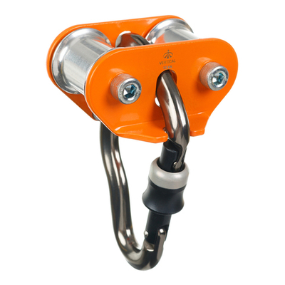 Вспомогательный ролик для переправ с карабином "Гусь"