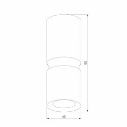 Накладной светильник Elektrostandard Kayo a064726