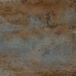 Керамогранит Alma Ceramica GFU04OXD40R Oxide 60x60 голубой / коричневый сахарный под металл