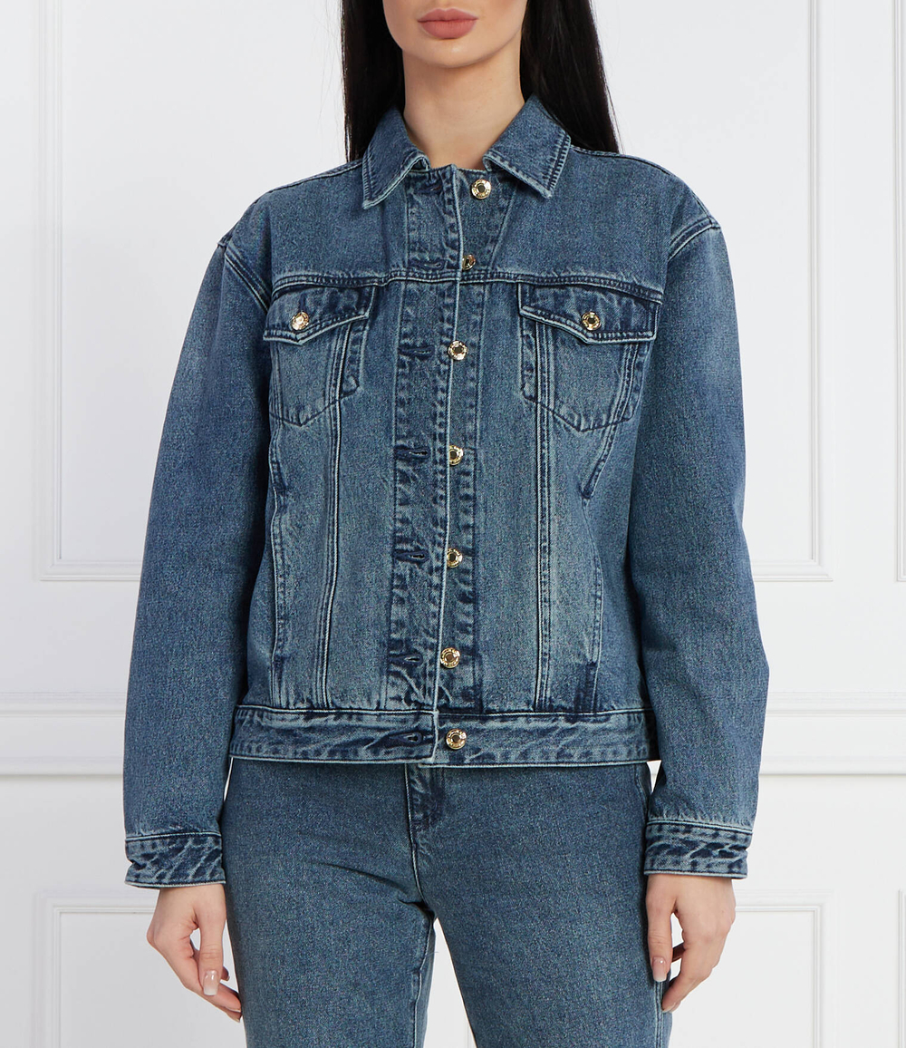 Джинсовая куртка Michael Kors - голубой(MR4104UFAU)