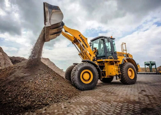 Фронтальный погрузчик