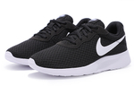 Nike Tanjun Classic Low Trend Sports Casual Shoes Women's Black and White