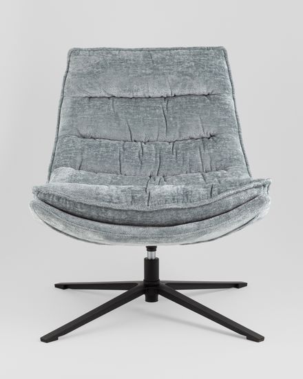 Кресло лаунж Lazy серый