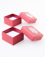 Картонный футляр «Снежинка» для хранения украшений