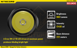 Фонарь Nitecore EC20