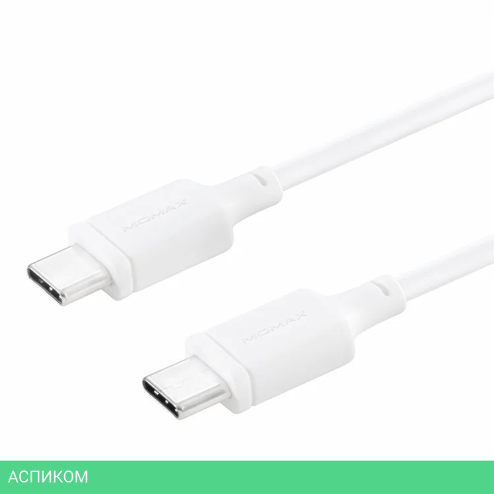 Кабель Momax Zero DC16W USB-C/USB-C 1м White