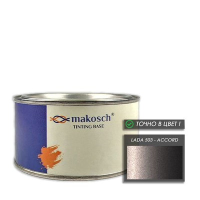 Автоэмаль makosch/LADA 503, Базовая эмаль, коричневый, перламутр, 200мл.