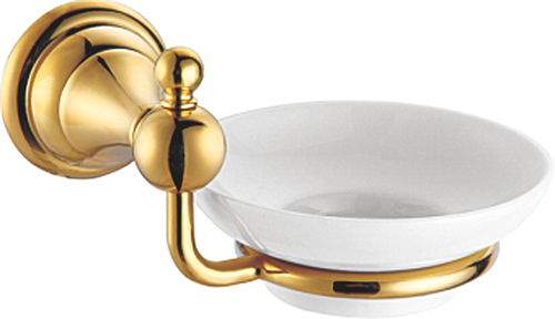 Мыльница Azario ELVIA, Золото (AZ-91108G)