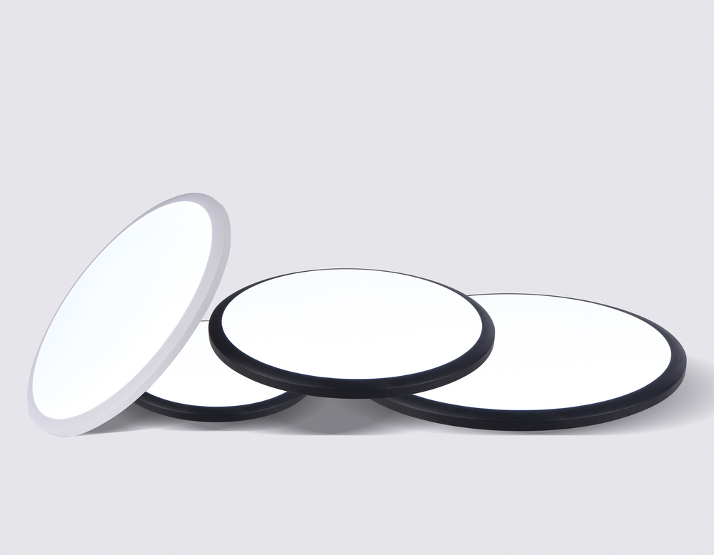 FZ1233 BK черный IP44 22W 6400К D260*55 (Без ПДУ)