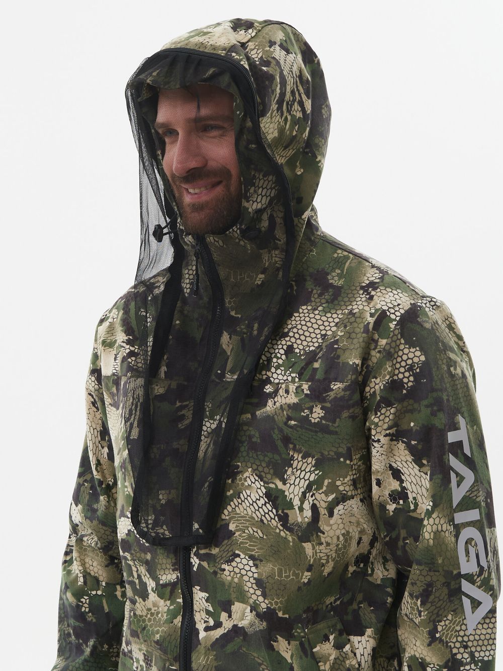 Костюм летний Тайга-3 ткань Твил-Пич цвет Зеленый Питон