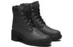 Timberland Kinsley 6 Inch Waterproof Boots "Black Full Grain" Women"s