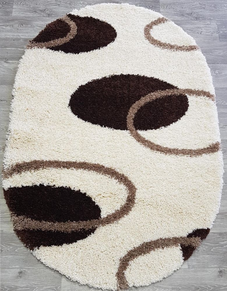 Shaggy Xxx 36263X WHITE \ BEIGE Овал
