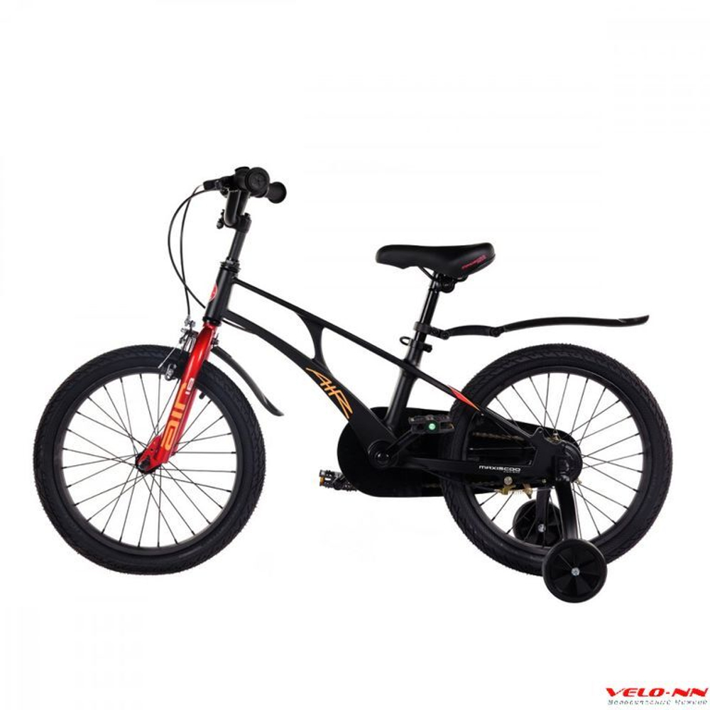 Велосипед 18" MAXISCOO Air Стандарт Черный Матовый (2024)