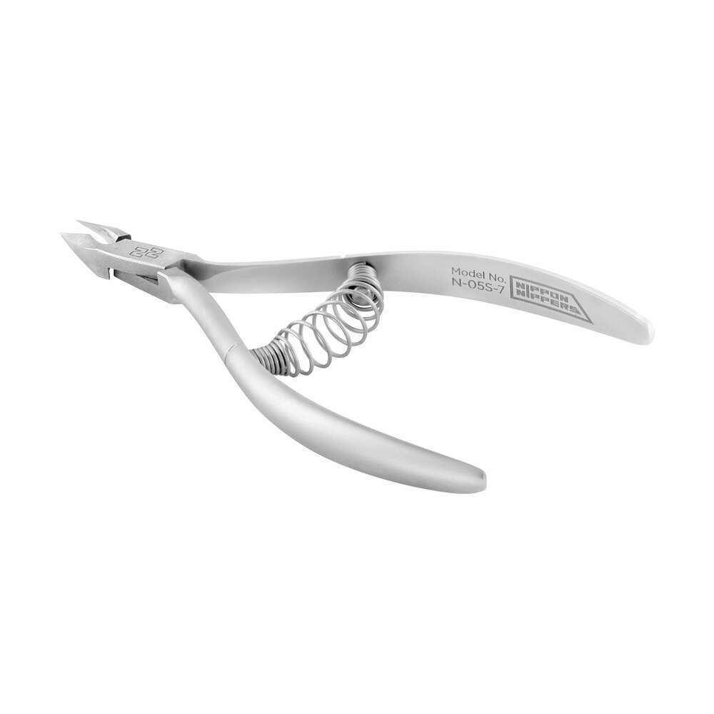 Кусачки для кутикулы Nippon Nippers N-05S-7 спиральные матовые 7 мм