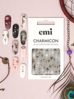 Charmicon 3D Silicone Stickers №223 Бохо
