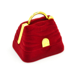 Миниатюрная сумочка-футляр для кольца и серёжек