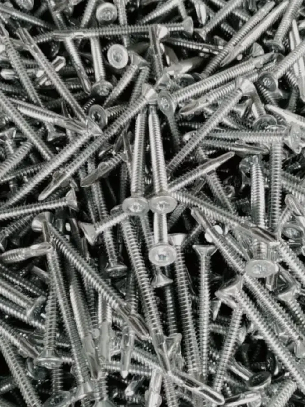 Smart KREP, Саморез Флюгель дерево металл, серебристый, 6.3x80, 100 шт.