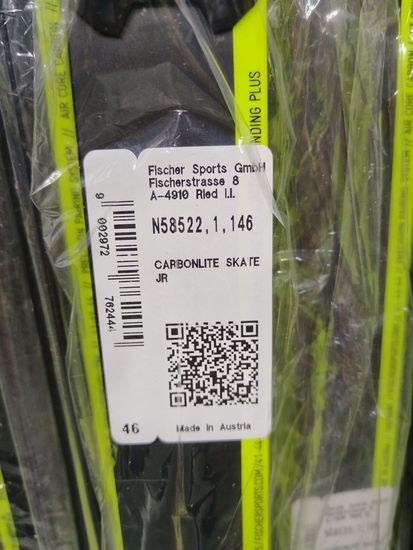 Беговые лыжи FISCHER Carbonlite Skate Hole JR IFP (2223) фото 16