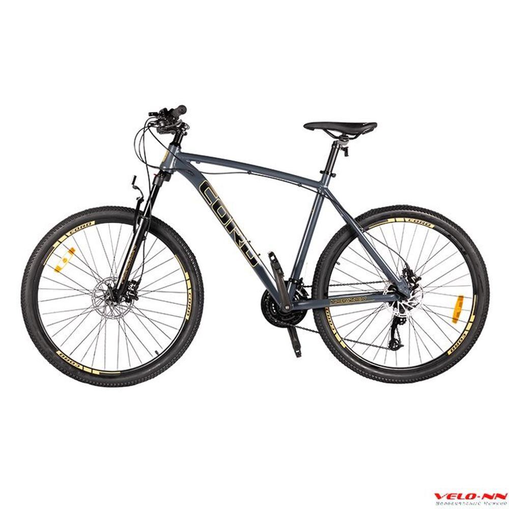 Велосипед 27.5" Cord Horizon 24ск. р.17" Серый матовый (2023)