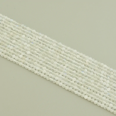 Нитка Лунный камень 39 см. 4 мм. (Без замка)