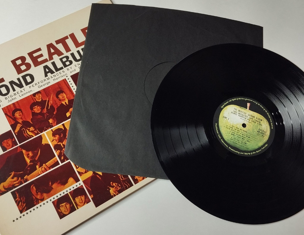 Винтажная виниловая пластинка LP The Beatles Second Album (Japan 1973) (No Obi) Thank You Girl