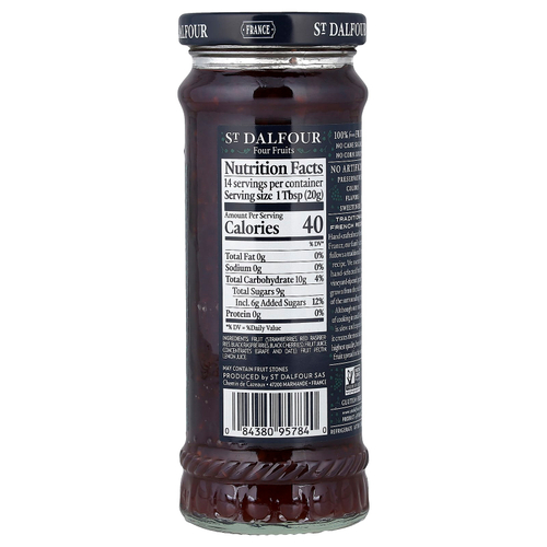 St. Dalfour, Deluxe Four Fruits Spread, 284 г (10 унций)