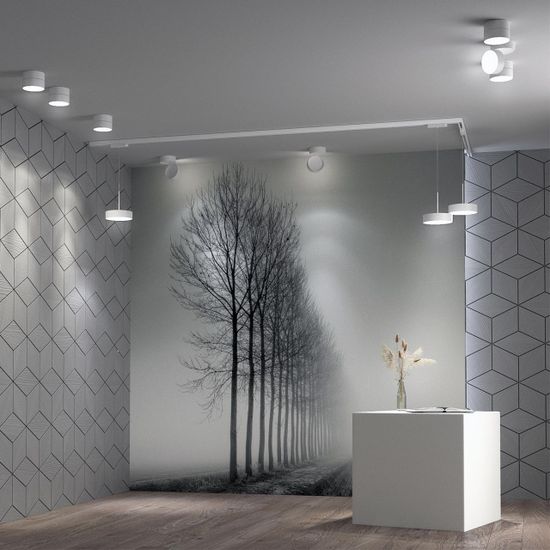 358749 OVER NT21 355 белый Светильник накладной светодиодный IP20 LED 24W 4000K 2100Лм 100-265V PROMETA