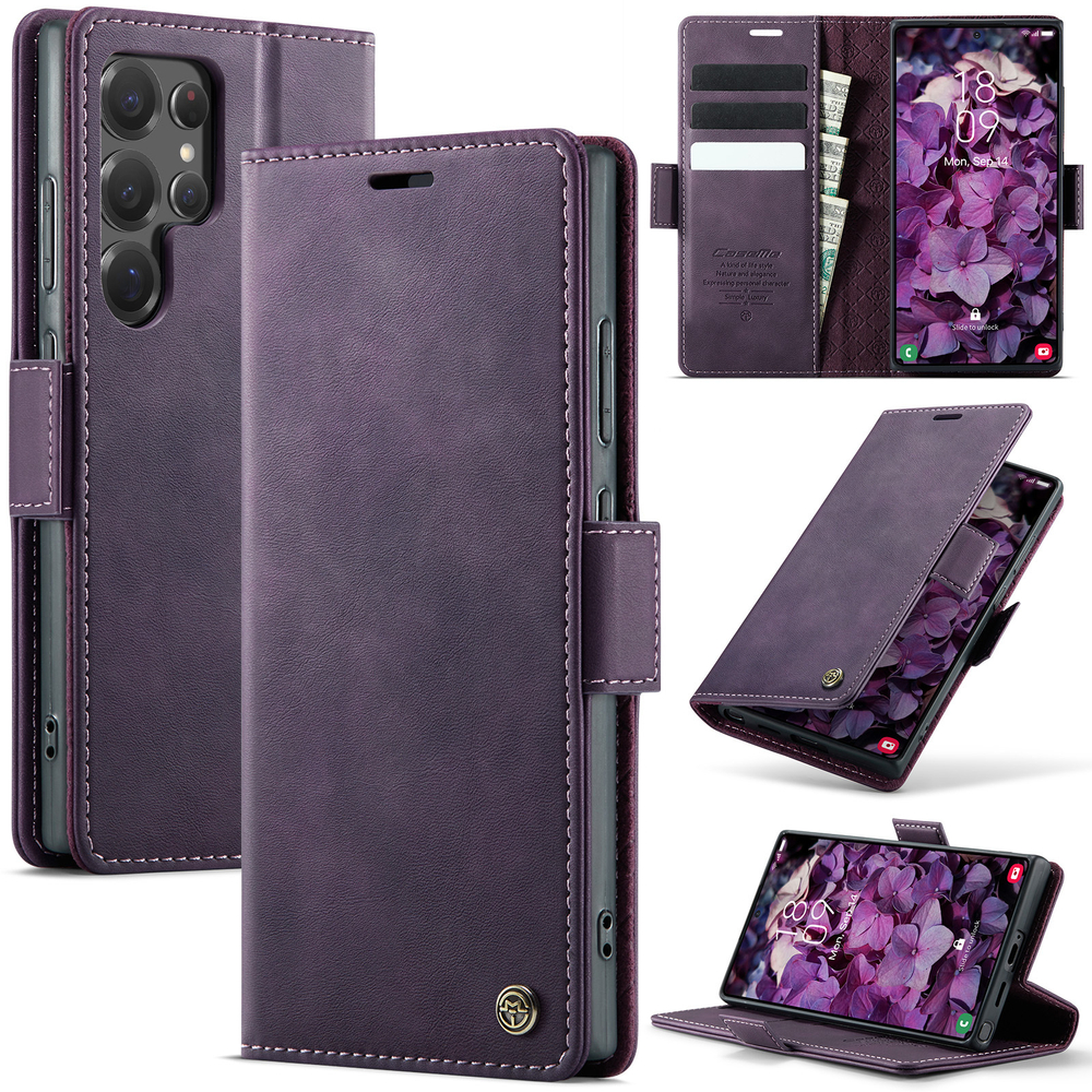 Чехол-книжка CaseMe RFiD Samsung Galaxy S22 Ultra
