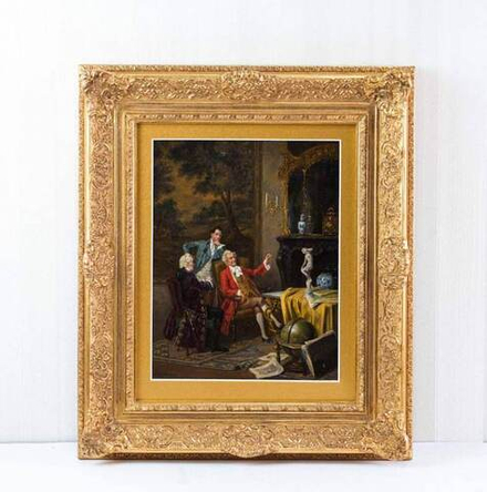 Картина «Die Kunstliebhaber / Ценители искусства»