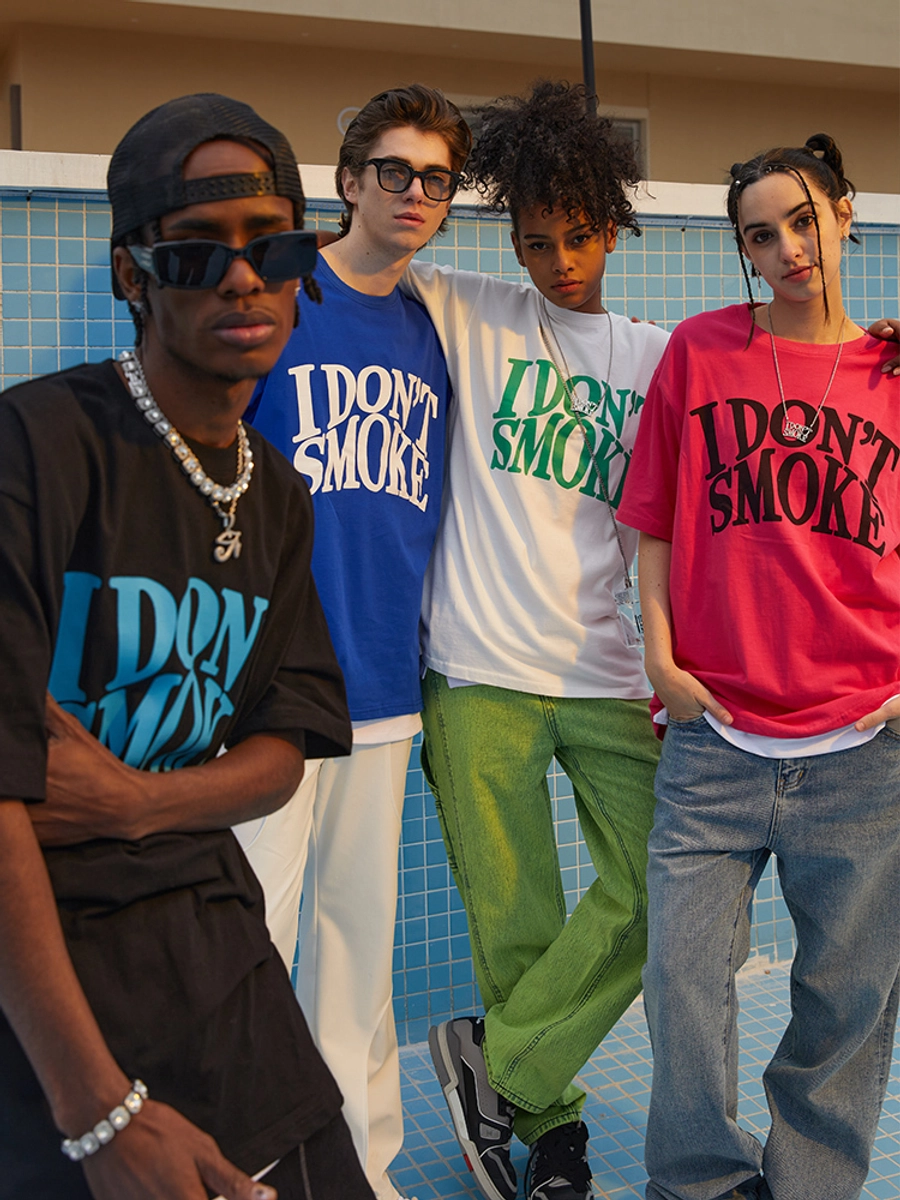 Футболка DONSMOKE "Basic Logo" Oversized Tee