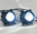 WD-128 / Светодиодные противотуманные фары для DAF 105XF (2002-2008гг.), линзы, белый свет, 60W 6000K