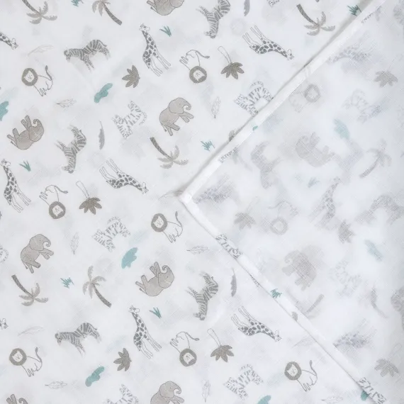 Набор муслиновых пеленок Lollycottons Африка