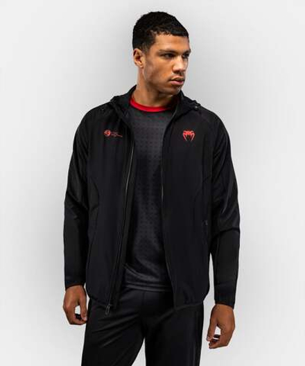 Ветровка Venum x Roger Gracie Black/Red