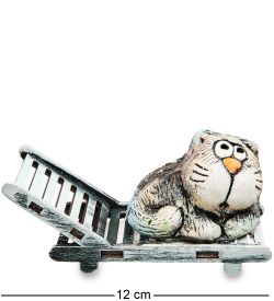 КоКо Шамель KK-681 Фигурка «Кот на лежаке» шамот