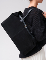 Замшевая сумка Daniela DBR 31375 черный