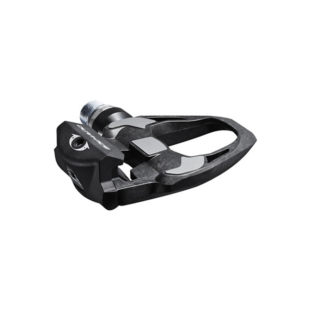 Педали контактные SHIMANO DURA-ACE PD-R9100, стандарт SPD-SL, с шипами SM-SH12